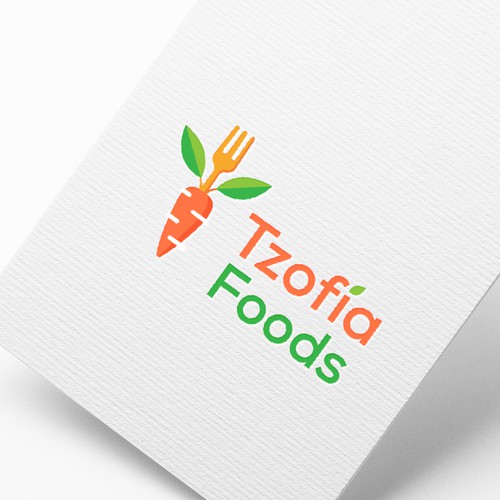 Plant Based, Inclusive Food Logo, w/ options for everyone (GF, K, Organic, Vegan, etc!) Design by smitadesign