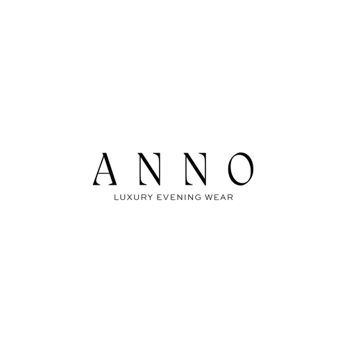 Craft a Unique Wordmark and Monogram for ANNO's Luxury Evening Wear-ontwerp door tofudsgn