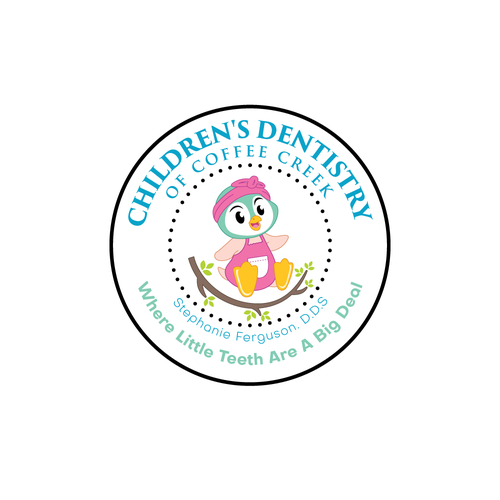 Pediatric Dental office needing a fun, playful, yet sophisticated logo design Design by aqiio.dsgn