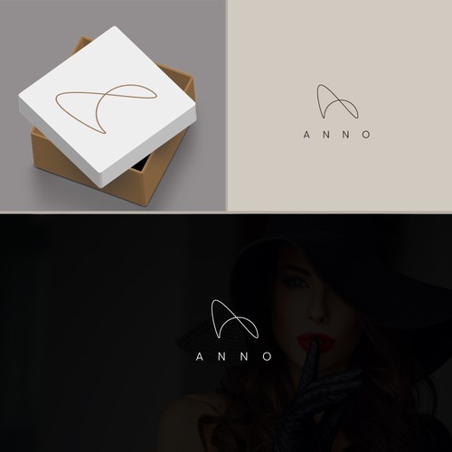 Craft a Unique Wordmark and Monogram for ANNO's Luxury Evening Wear Design by design_13  ©