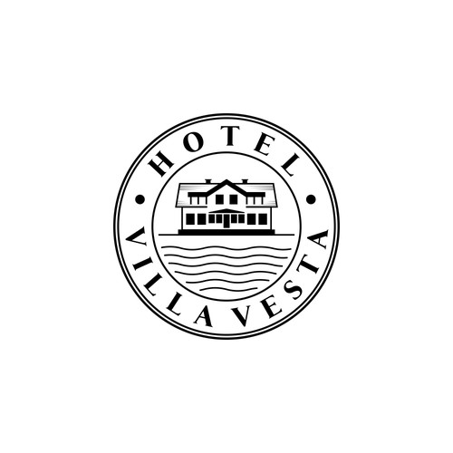 Hotell Logo in Classic Style, for a Small Hotell in a Small Town. (See references) Design by Delio.design