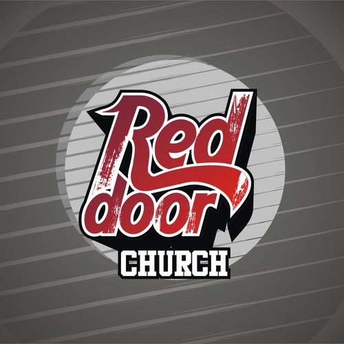 Red Door church logo Diseño de LogoLit