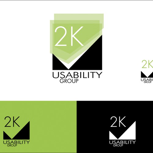 2K Usability Group Logo: Simple, Clean Ontwerp door ijanciko