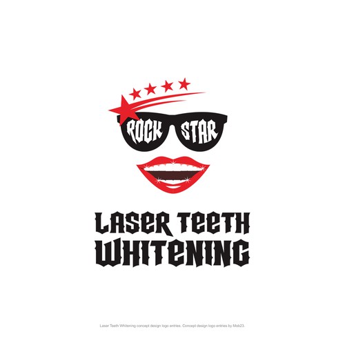 Design di LOGO - Rock Star Laser Teeth Whitening di mob23