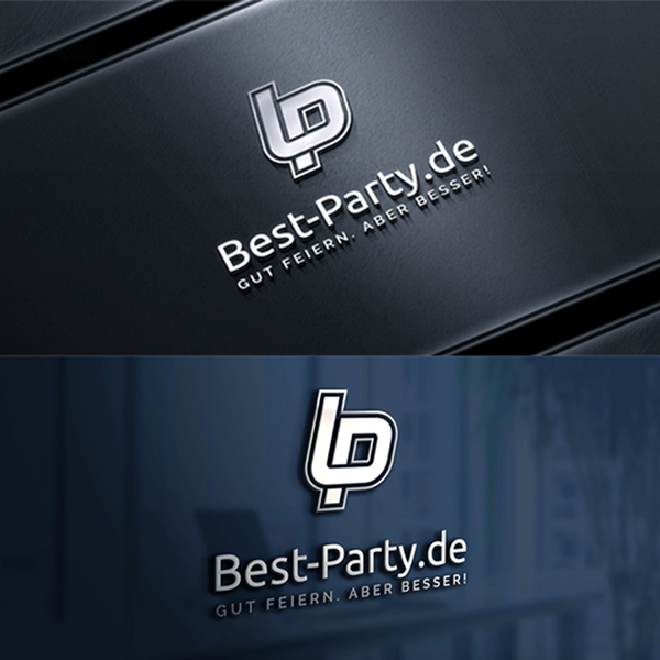 Design by Ogelogel titled "Logo Concept for best-party.de"