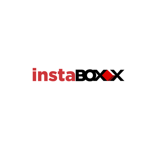 Instaboxx logo Design by Abra.Kadabra