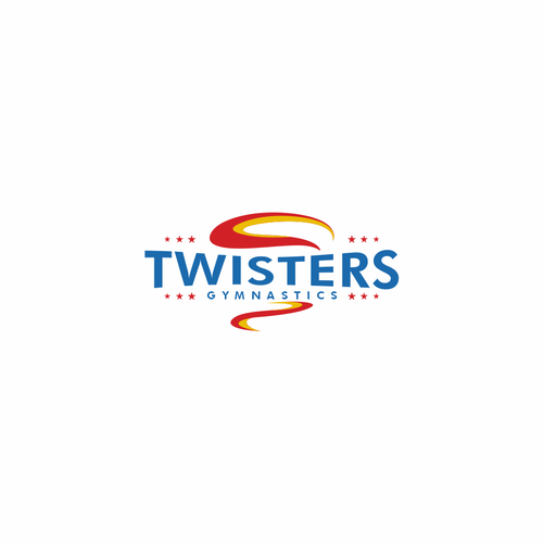 Twister Gymnastics Logo Rebrand - Modern, Exciting, Clean Logo Update for Kids Gymnastics Facility Design by Ok Lis