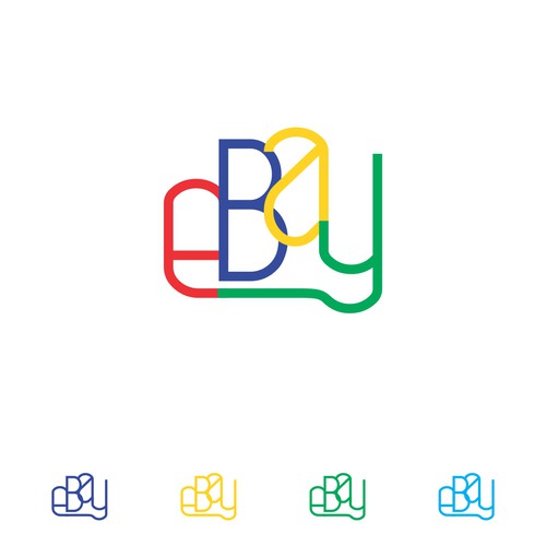 Diseño de 99designs community challenge: re-design eBay's lame new logo! de Alfonsus Thony