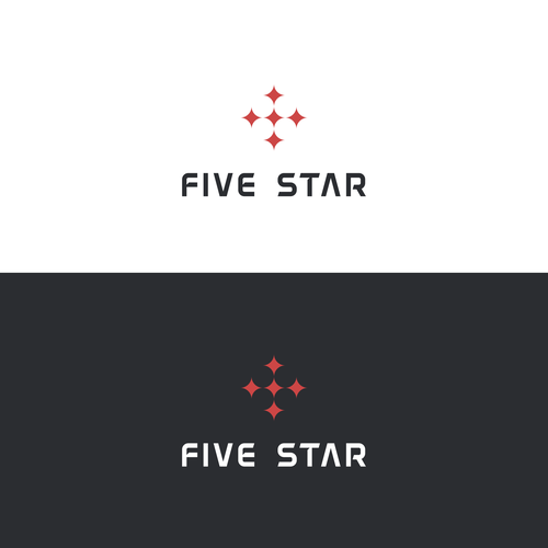 Five Star logo design Design por mind_idea™