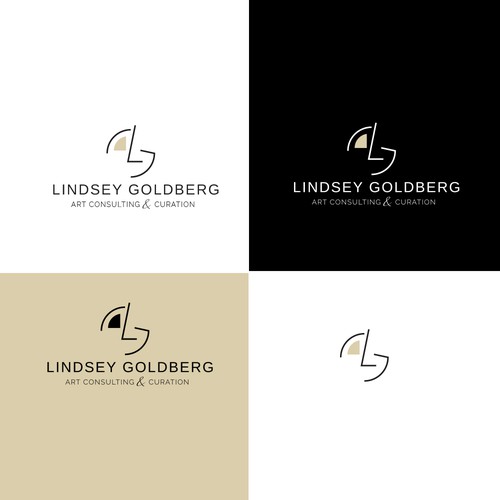 Organic logo for an Art Consultant specializing in Contemporary Art! Design by alediba