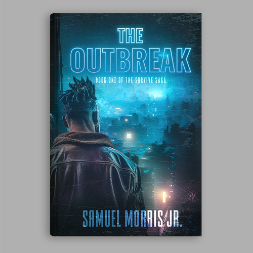 Sci-fi book cover with horror elements needed. Design by ZeppelinDG