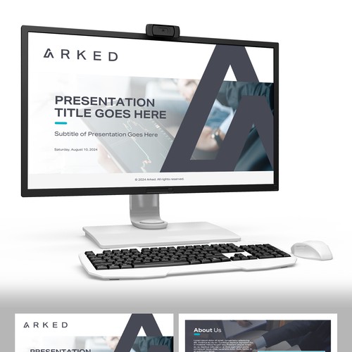 Arked company PowerPoint presentation Design by Wisden