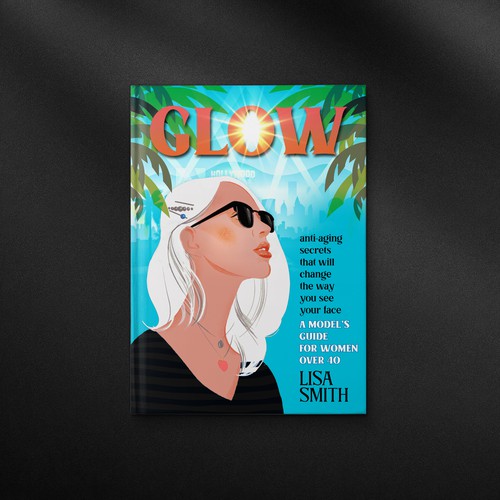 Hollywood Beauty Secrets for Women over 40 Book Cover Design Design por danc
