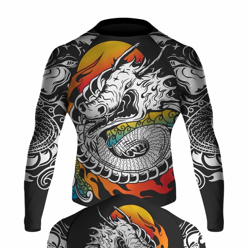 BJJ MMA Rashguard design to create for new company | Clothing or ...