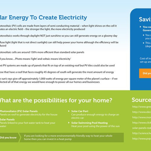 SolarTech Infographic: Solar Energy - All you need to know Design by Sam JP