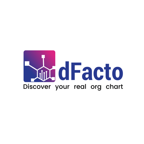 Create logo/website for badass de facto org chart startup! Design by rzaltf