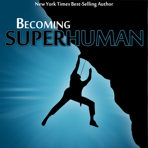 "Becoming Superhuman" Book Cover Design by J-MAN