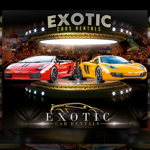 exotic car picture/destination wall poster! Design by marcosdk