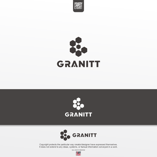 Logo to represent cybersecurity for high-risk people Design by fortyeight.studio™