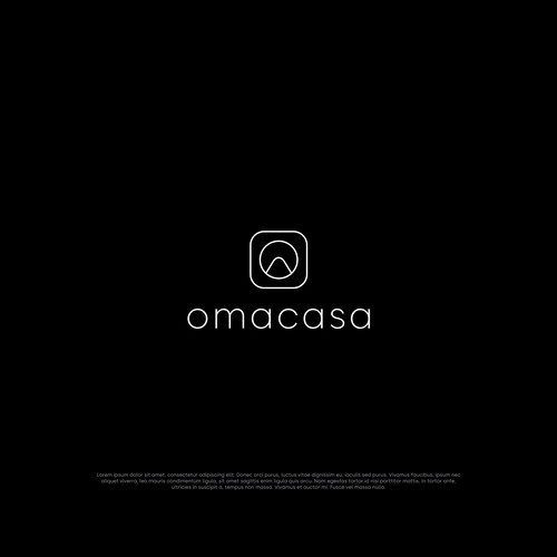 Design a minimalist logo for a curated home experiences app Design by ajie™