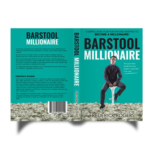 Need a striking "Financial Book Cover" to attract Millennials Design by Mr.TK