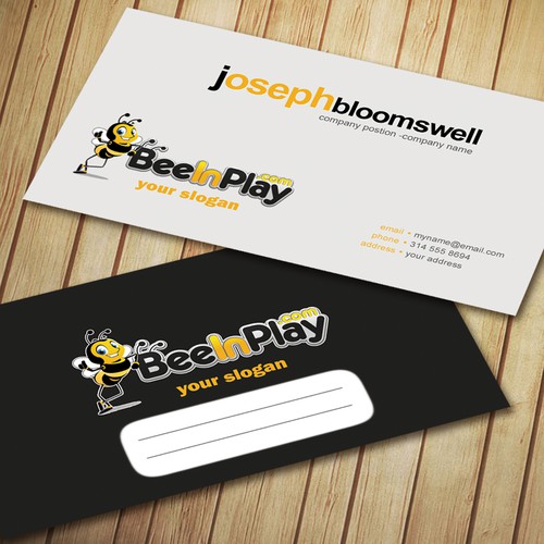 Help BeeInPlay with a Business Card Diseño de Zetka