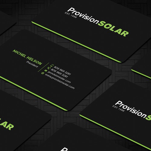 Solar Business Cards Design von Design"Glory"