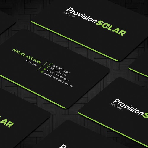 Solar Business Cards Design by Design"Glory"