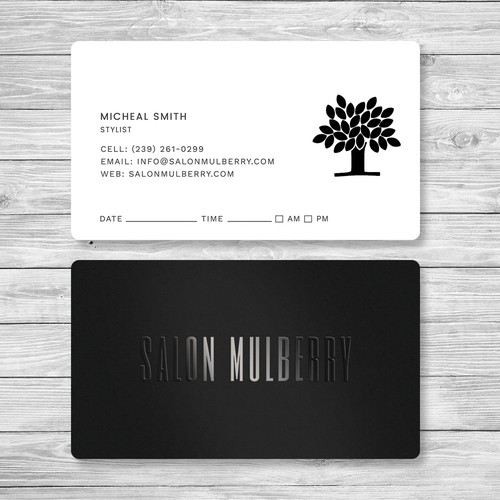 Chic, modern hair salon business cards | Business card contest | 99designs