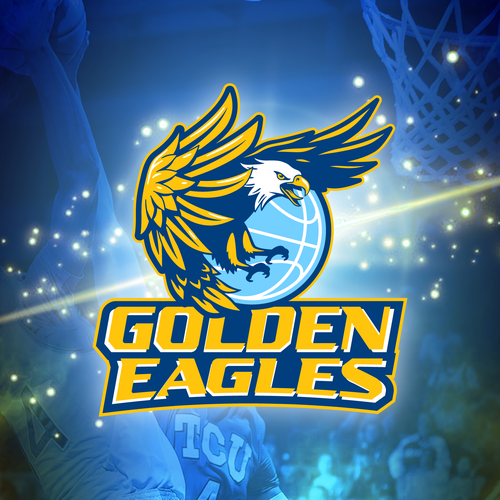 Tarek SalomさんのBasketball Team Logo for the 'Golden Eagles' (fast-tracked contest)!デザイン