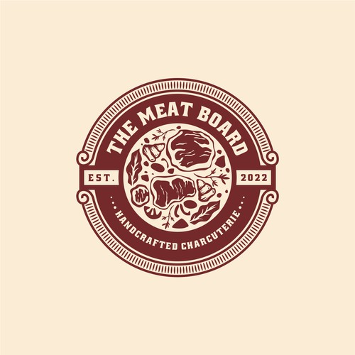 Design a logo for The Meat Board (Meat platters business) Design réalisé par Ride_1