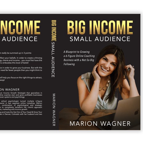 Book cover design to appeal to online entrepreneurs Design by -Saga-