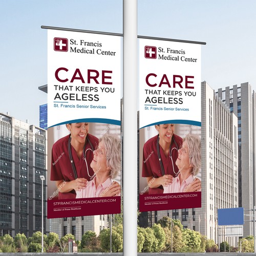 Design a banner that attracts older adults & families to use our specialized senior care & services Design réalisé par Sketch Media™