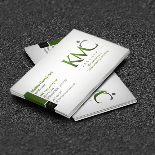 KMC Partners Business Card Design Design von AYG design