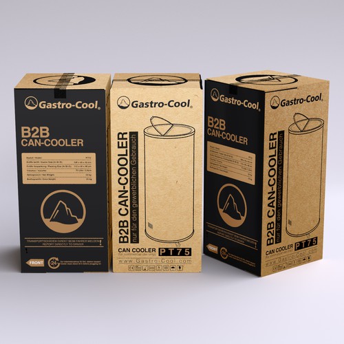 New packaging design for can-cooler