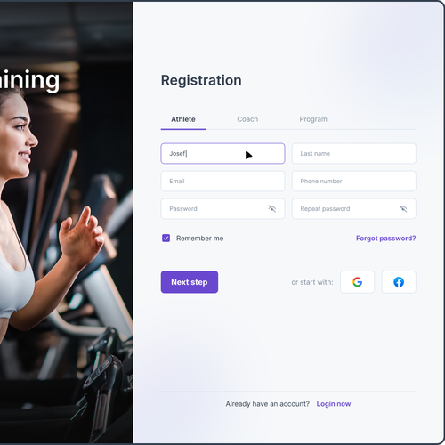 Website Design for a Personal Trainer Workout Platform Design by FaTiH™