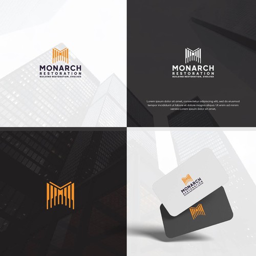 Design a modern clean logo package for a restoration company Design by Danny A