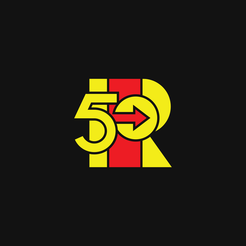 The R50 logo Design by A r s l a n