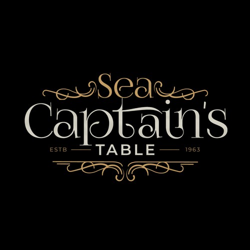 Sea Captain's Table Logo Design Design by designhatti