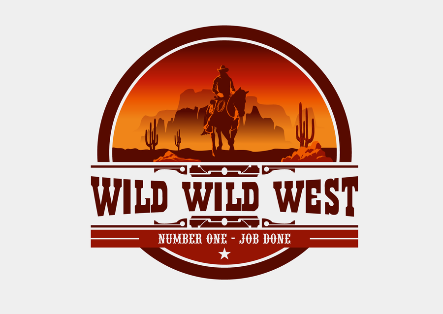 Wild west midi. Логотип в стиле вестерн. Дикий Запад логотип. Символ дикого Запада. Эмблема дикогоьзапода.