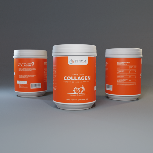 Looking For Simple Attention Grabbing Collagen Product Label Réalisé par Bromocorah99
