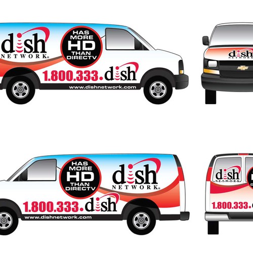 V&S 002 ~ REDESIGN THE DISH NETWORK INSTALLATION FLEET Design réalisé par @rt+de$ign