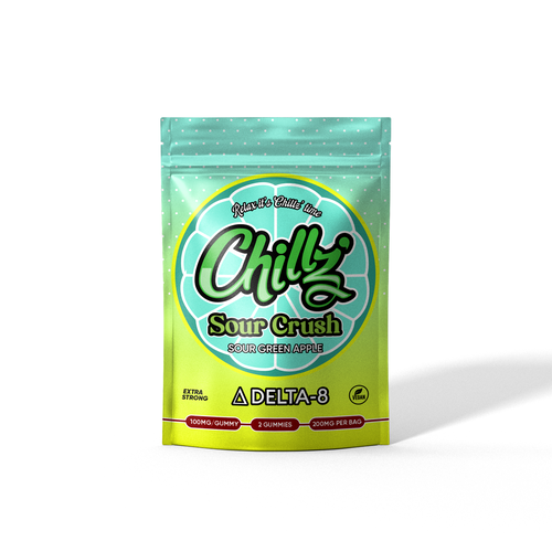 CHILLZ CBD Brand need his new packaging for his DELTA 8 Gummies Design by SONUPARMAR