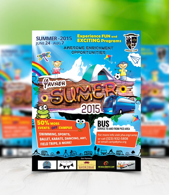 Summer Camp Knockout Flyer Game Changer