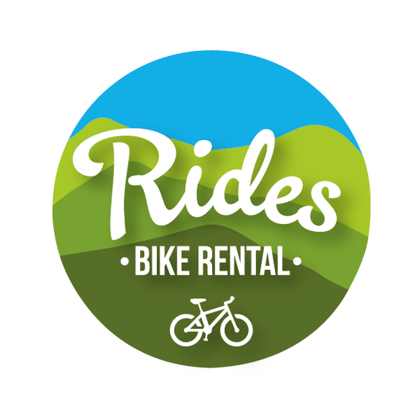 Logo for a bike rental company