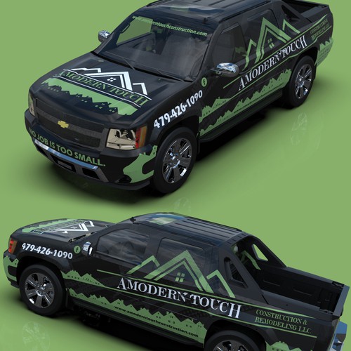 Design a Truck Wrap Design by Andrei Sandu