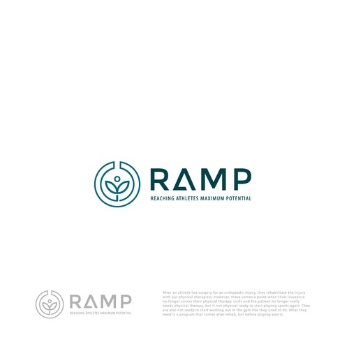 Orthopedic practice needs a logo for their athlete rehab program - RAMP Design by Catalin T.