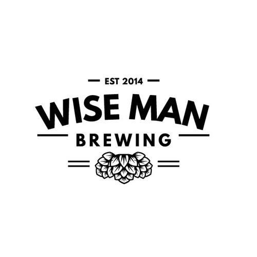 Create original Logo for Wise Man Brewing. Design by Viktoriia Leon