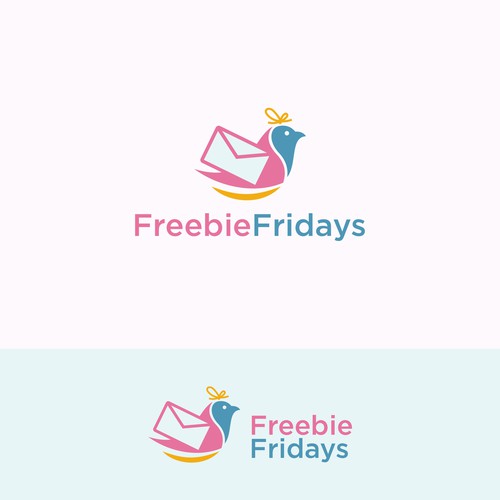 Freebie Fridays - Fun Modern Logo that grabs attention! :) Design by AD's_Idea