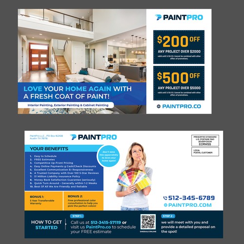 Postcard, flyer or print contest entry by Krishna Arts